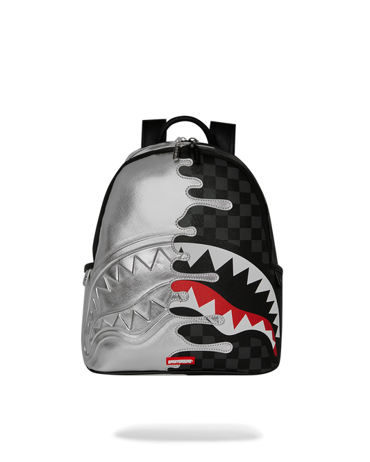 SPRAYGROUND® BACKPACK SILVER SIDE DRIP SAVAGE BACKPACK