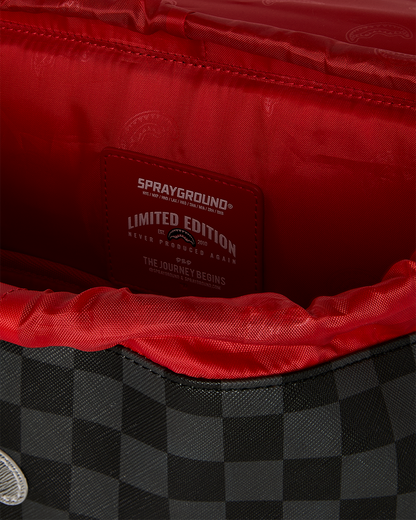 SPRAYGROUND® BACKPACK SILVER SIDE DRIP MONTE CARLO BACKPACK