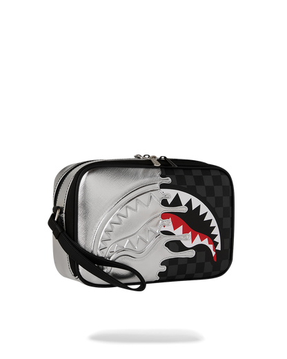 SPRAYGROUND® TOILETRY SILVER SIDE DRIP TOILETRY BRICK