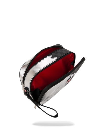 SPRAYGROUND® TOILETRY SILVER SIDE DRIP TOILETRY BRICK