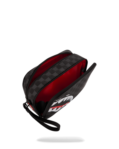 SPRAYGROUND® TOILETRY SHARKS IN PARIS BALLOON BLACK TOILETRY BRICK