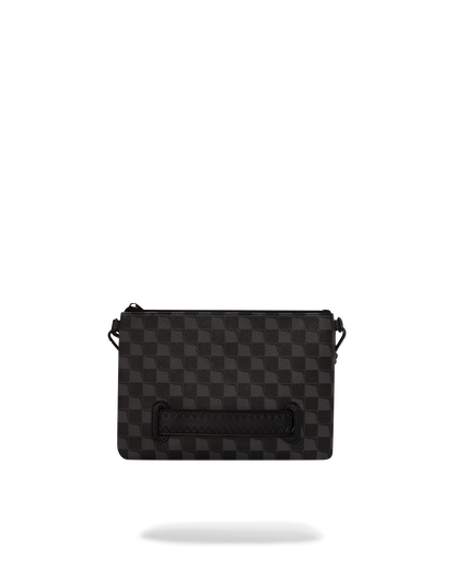 SPRAYGROUND® POUCHETTE SHARKS IN PARIS BALLOON BLACK CROSSOVER CLUTCH