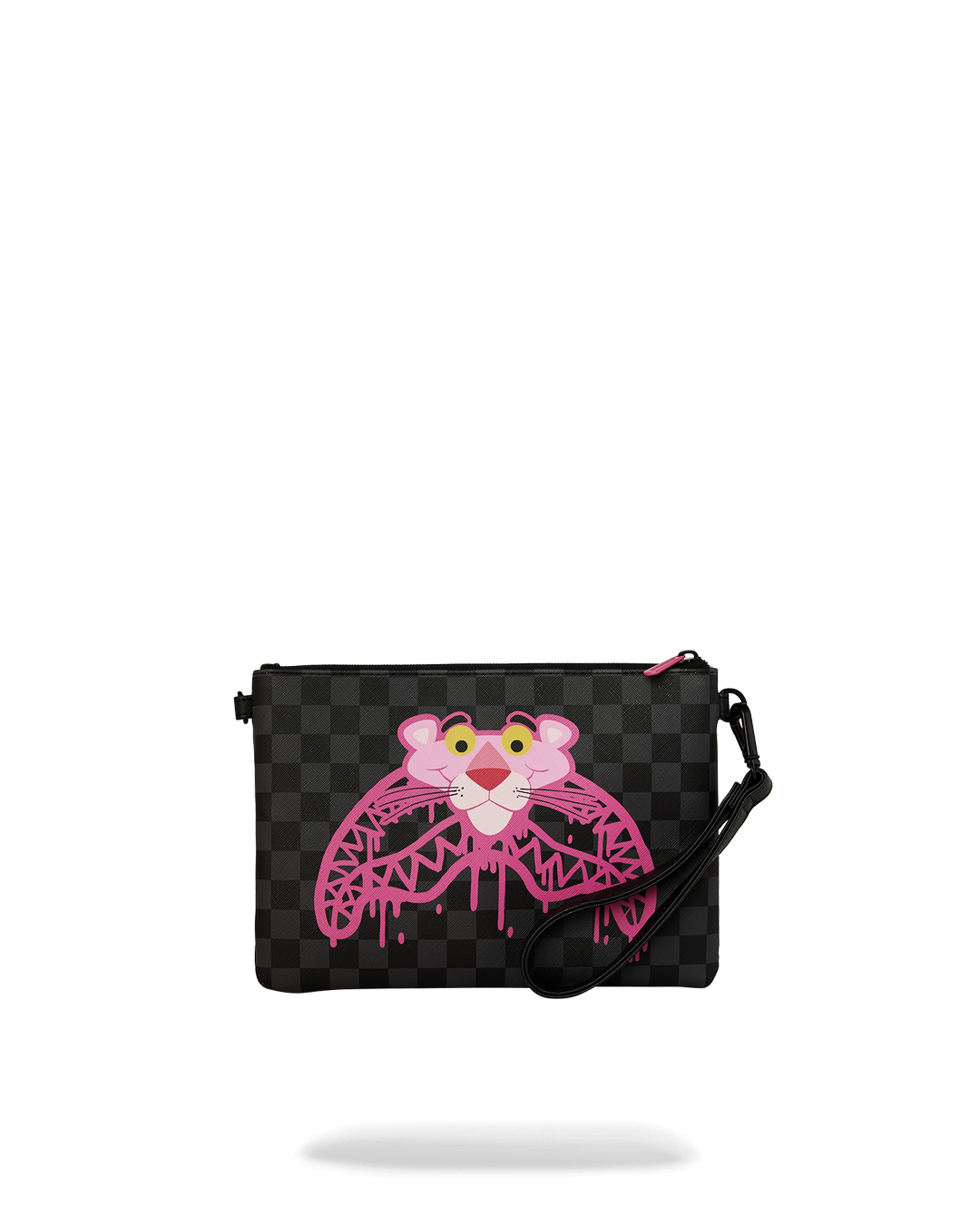 SPRAYGROUND® POUCHETTE PINK PANTHER DRIPPY DIAMONDS CROSSOVER CLUTCH