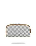 SPRAYGROUND® POUCH GRAFF EMBOSSED CREAM CHECK POUCH