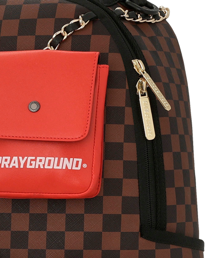 SPRAYGROUNDÂ® BACKPACK HANGING POCKETS MIX UP BACKPACK