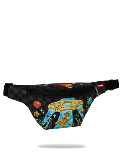 SPRAYGROUND® CROSSBODY SPACE WARPED RMX SAVVY CROSSBODY