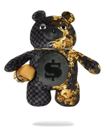 SPRAYGROUND® BACKPACK GOLD FLORAL REMIX MONEYBEAR BACKPACK