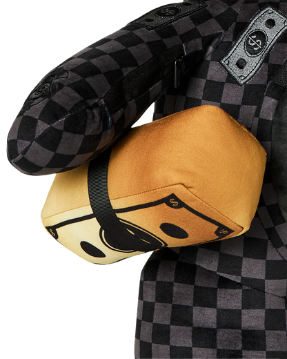SPRAYGROUND® BACKPACK GOLD FLORAL REMIX MONEYBEAR BACKPACK