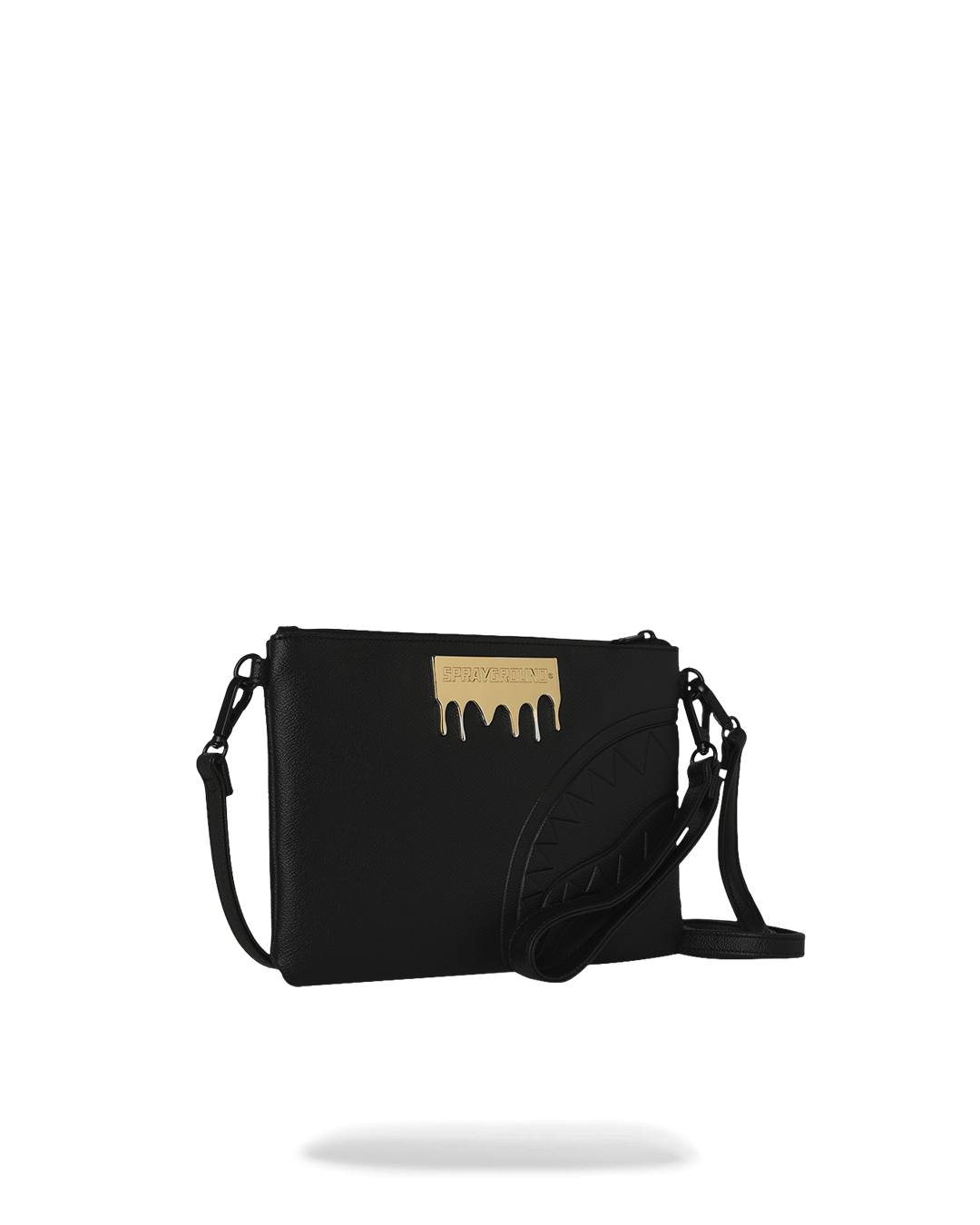 SPRAYGROUND® POUCHETTE GOLD BRICK LUXE CROSSOVER CLUTCH