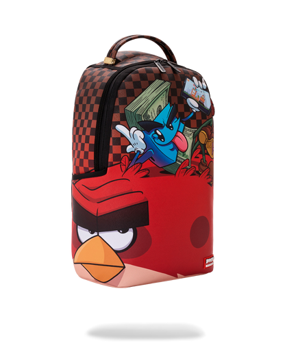 SPRAYGROUNDÂ® BACKPACK MONEY BOY CHILLIN ON BIG ANGRY BIRD BACKPACK