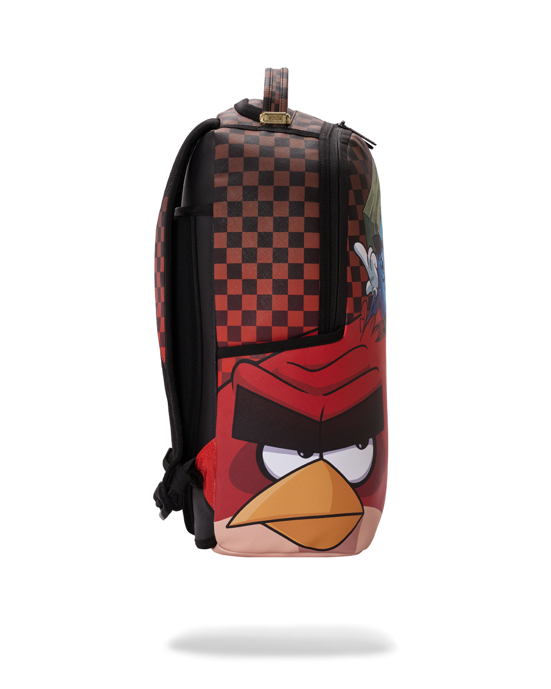 SPRAYGROUNDÂ® BACKPACK MONEY BOY CHILLIN ON BIG ANGRY BIRD BACKPACK