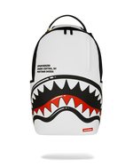SPRAYGROUND® BACKPACK SHARK CENTRAL BUBBLY WHITE BACKPACK