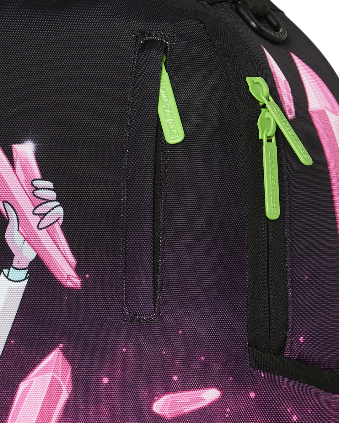 SPRAYGROUND® BACKPACK RICK AND MORTY KALAXIAN CRYSTAL PILE BACKPACK