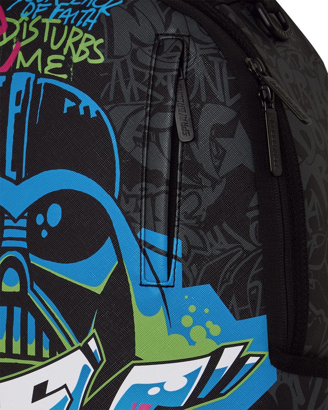 SPRAYGROUNDÂ® BACKPACK STAR WARS VADER HALF GRAFF BACKPACK