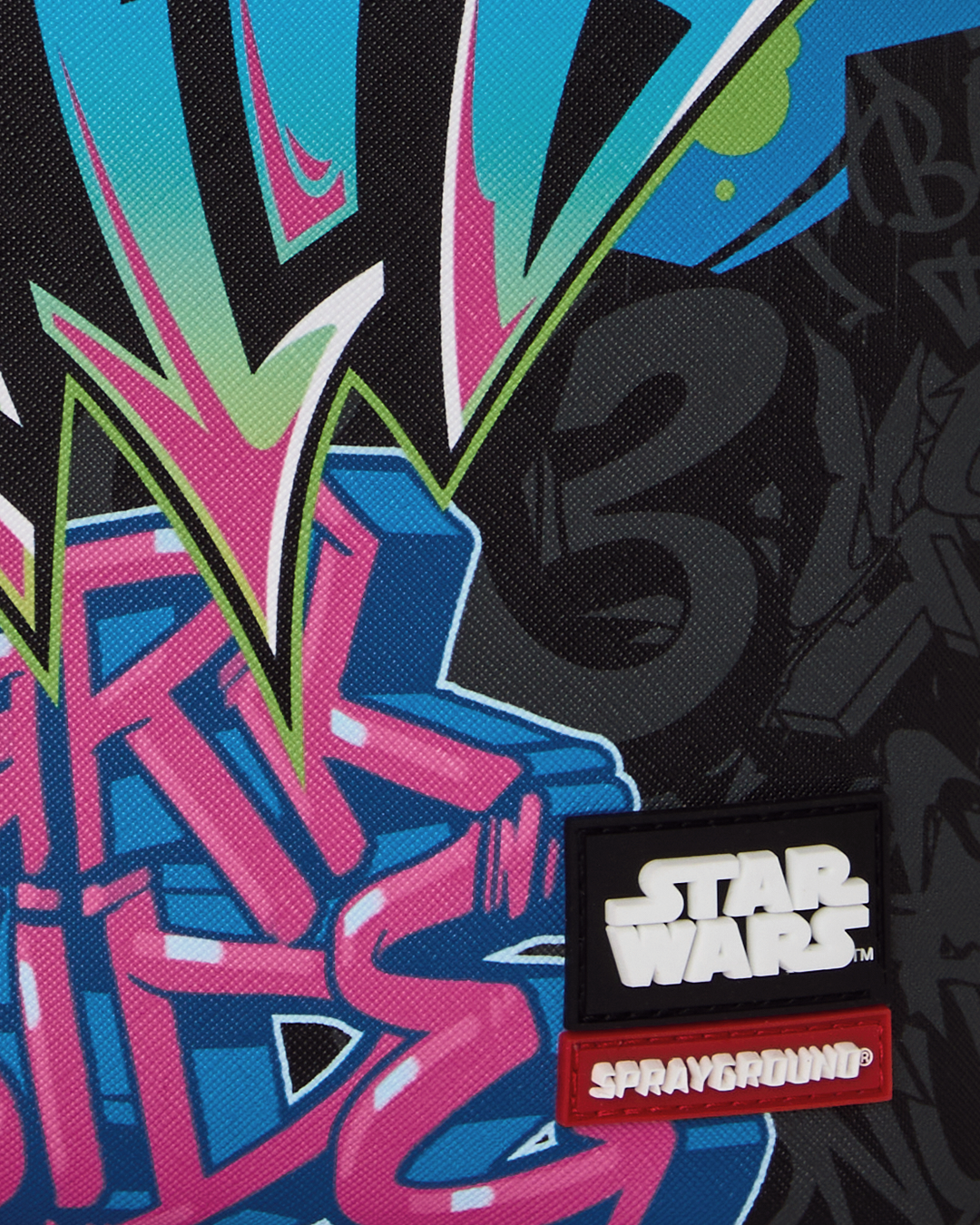 SPRAYGROUNDÂ® BACKPACK STAR WARS VADER HALF GRAFF BACKPACK