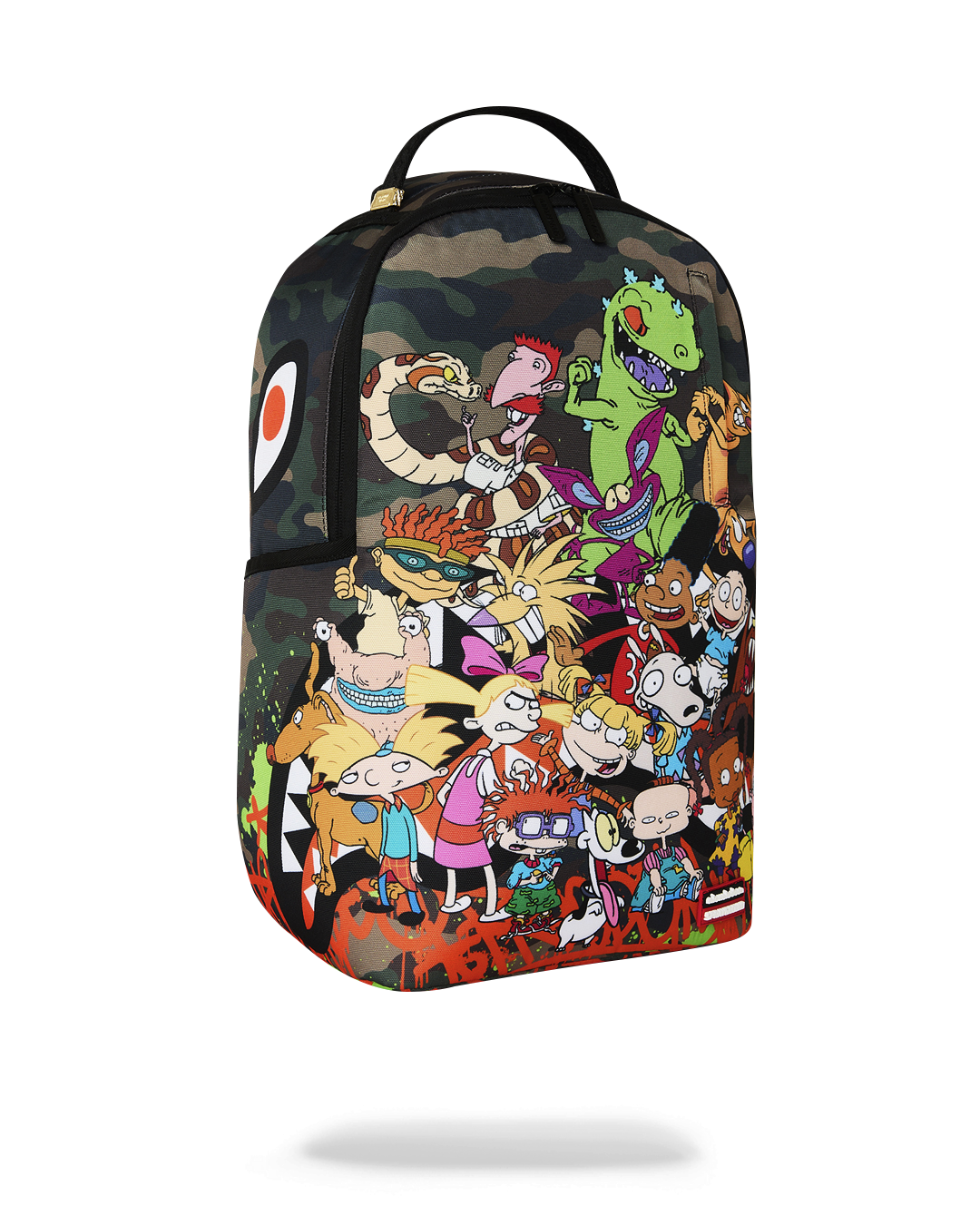 SPRAYGROUND® BACKPACK 90S NICK CAMO WITH GRAFFITI BACKPACK