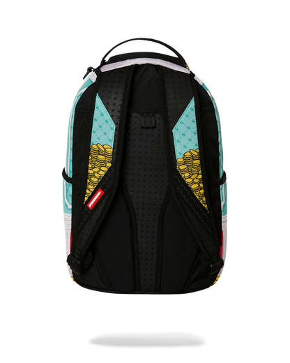 SPRAYGROUND® BACKPACK MONOPOLY MONEY PILE SHARK BACKPACK