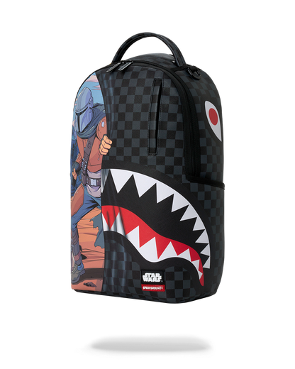 SPRAYGROUNDÂ® BACKPACK STAR WARS MANDO AND GROKU REVEAL BACKPACK