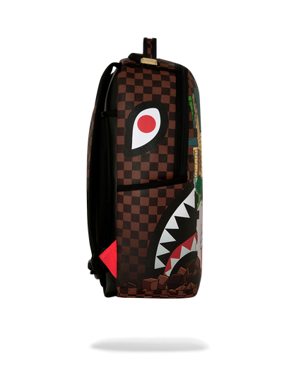 SPRAYGROUNDÂ® BACKPACK FAMILY GUY PETER FALLING THROUGH WALL BACKPACK