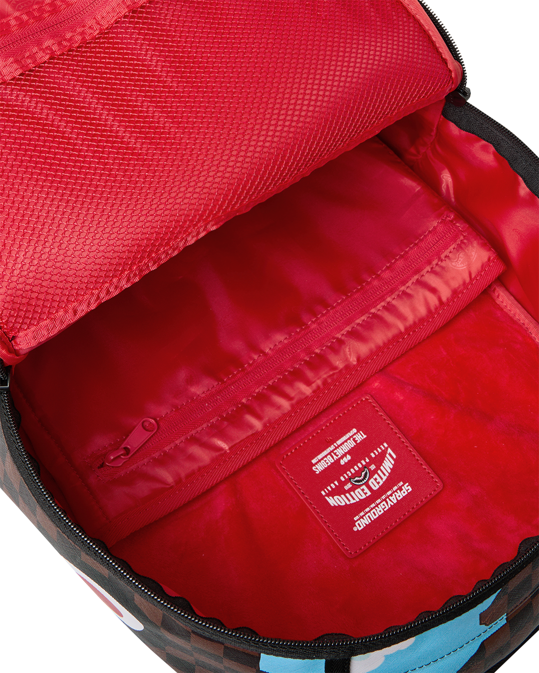 SPRAYGROUNDÂ® BACKPACK FAMILY GUY PETER FALLING THROUGH WALL BACKPACK
