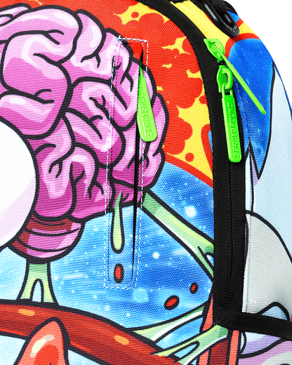 SPRAYGROUND® BACKPACK RICK AND MORTY SPLIT RICK HEAD GUTS BACKPACK