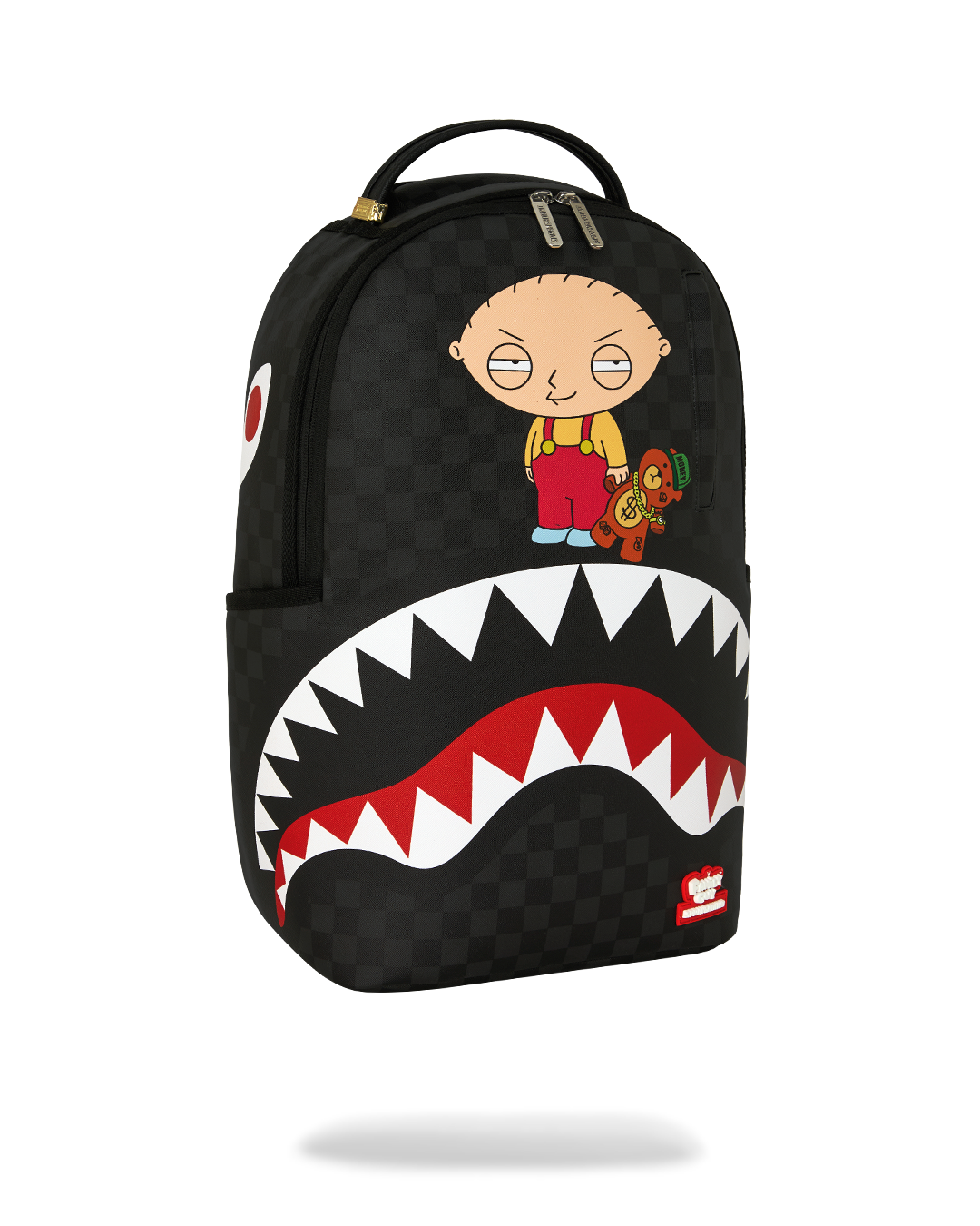 SPRAYGROUND® BACKPACK FAMILY GUY STEWIE HOLDING BEAR KEYCHAIN BACKPACK