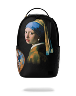 SPRAYGROUND® BACKPACK MAURITSHUIS MUSEUM SHARK PALETTE GIRL WITH A PEARL EARRING COLLAB BACKPACK