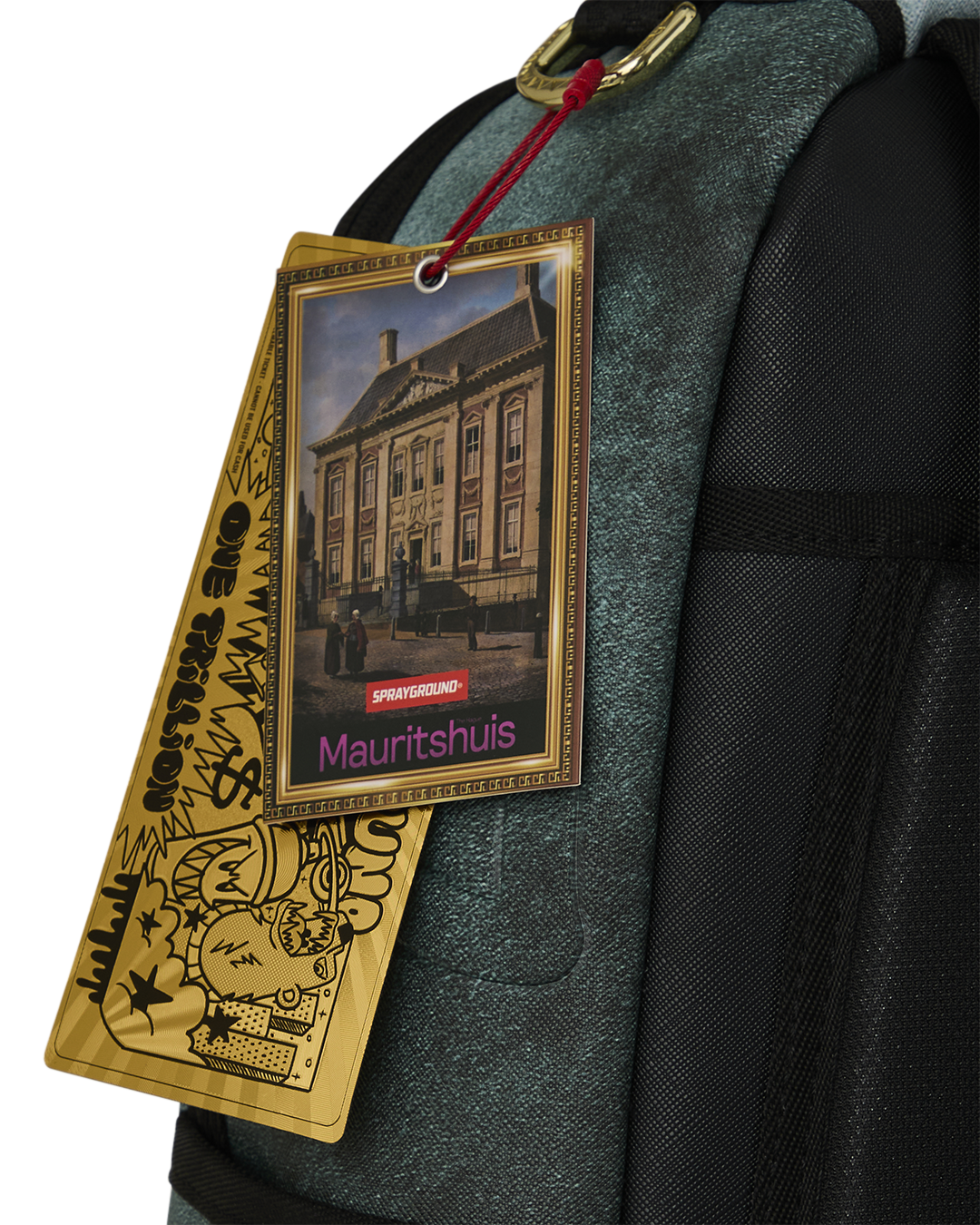 SPRAYGROUND® BACKPACK MAURITSHUIS MUSEUM 3D FRAME GIRL WITH A PEARL EARRING COLLAB BACKPACK