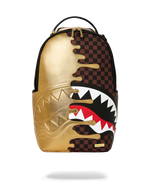 SPRAYGROUNDÂ® BACKPACK SHARKS IN PARIS GOLD DRIP BACKPACK