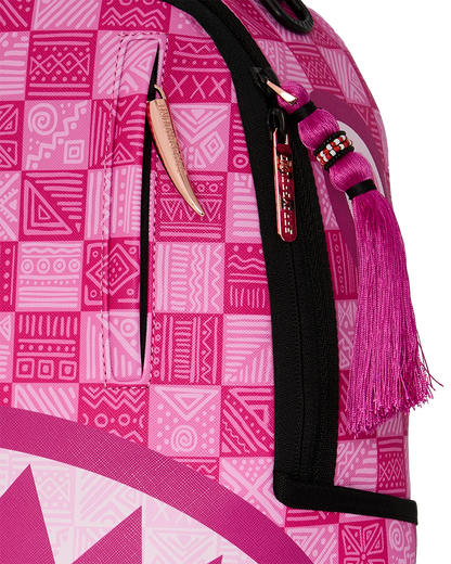 SPRAYGROUND® BACKPACK A.I. AFRICAN INTELLIGENCE THE SUNSET RESET BACKPACK - SANDFLOWER COLLAB