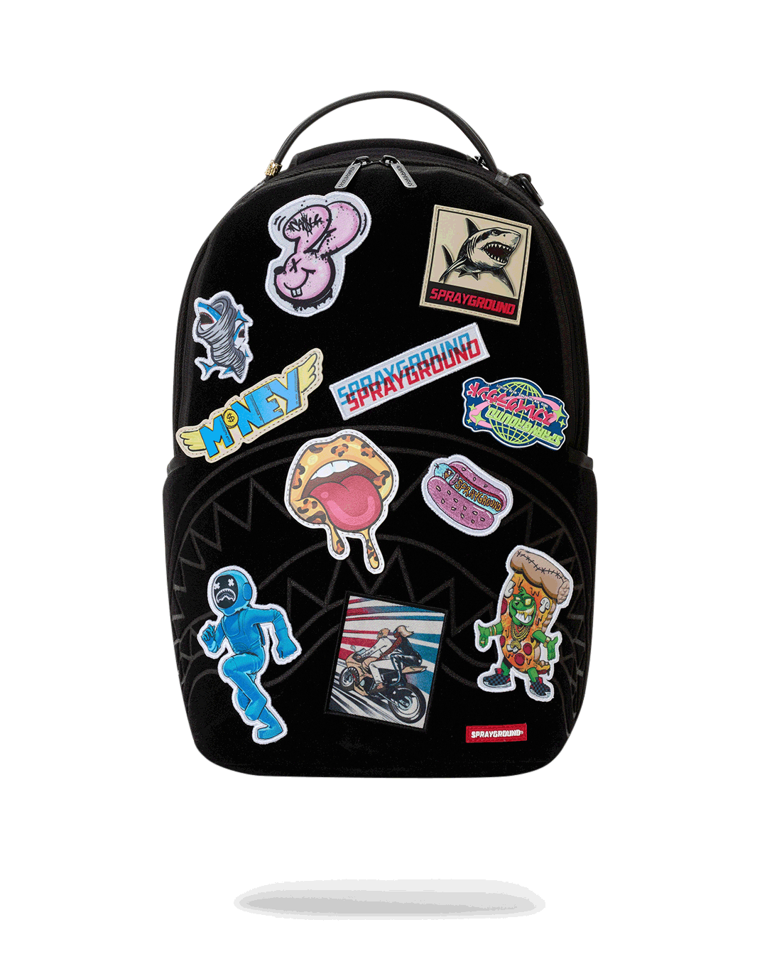 SPRAYGROUND® BACKPACK BUNCH OF VELCRO PATCHES TO MAKE YOUR BACKPACK