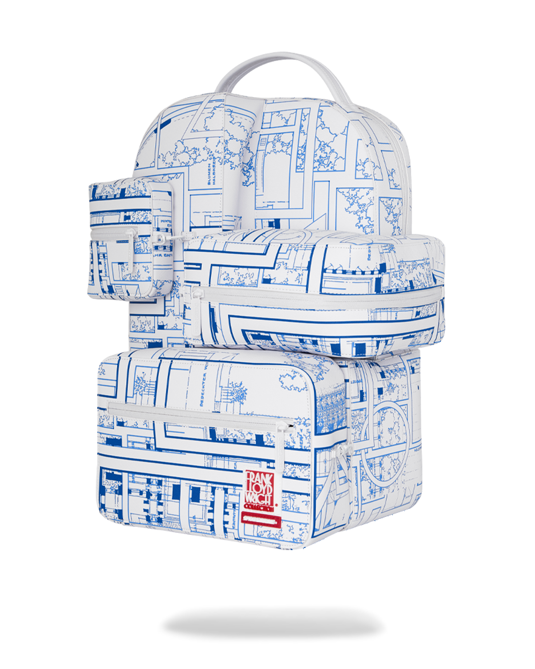 SPRAYGROUND® BACKPACK FRANK LLOYD WRIGHT BLUEPRINT 3D BACKPACK