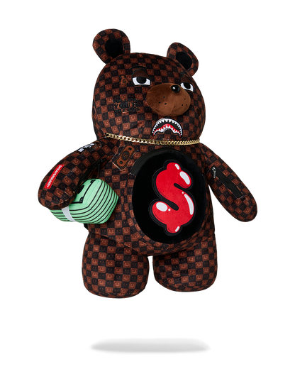 SPRAYGROUND® BACKPACK SHARKS IN PARIS GRIN & GRIND MONEYBEAR BACKPACK