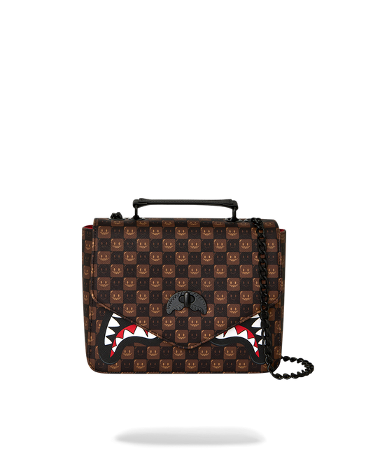 SPRAYGROUND® HANDBAG SHARKS IN PARIS GRIN & GRIND HANDBAG