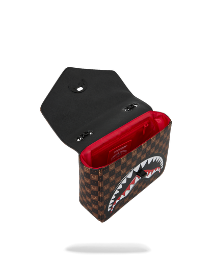 SPRAYGROUND® HANDBAG SHARKS IN PARIS GRIN & GRIND HANDBAG