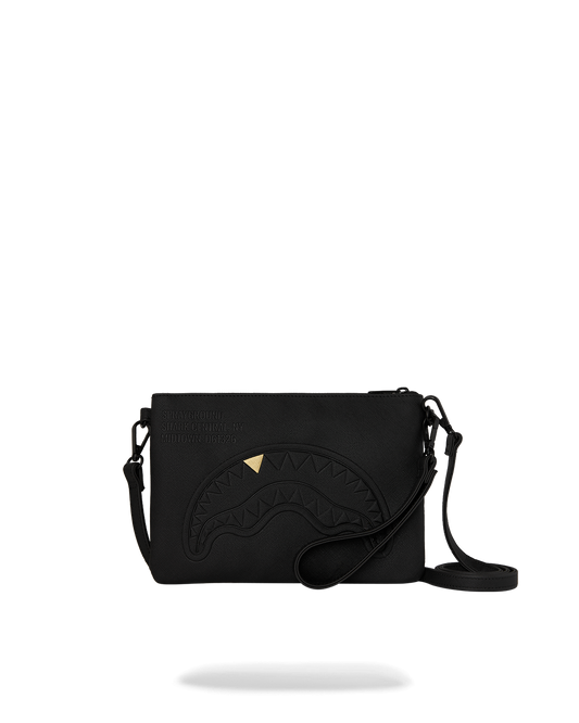 SPRAYGROUND® POUCHETTE THE GOLDEN FANG SHARK CROSSOVER CLUTCH