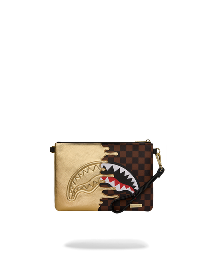 SPRAYGROUND® POUCHETTE GOLDEN DYNASTY CROSSOVER CLUTCH
