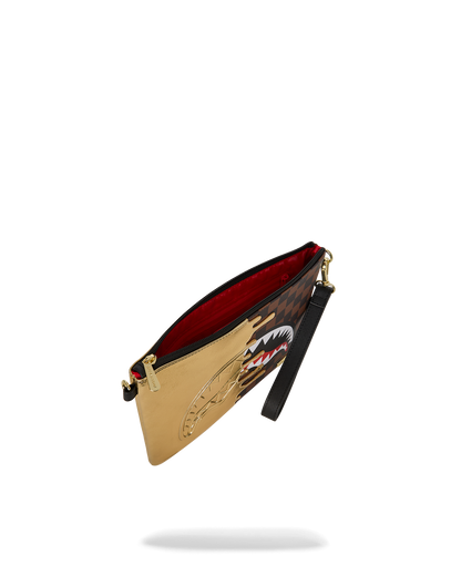 SPRAYGROUND® POUCHETTE GOLDEN DYNASTY CROSSOVER CLUTCH