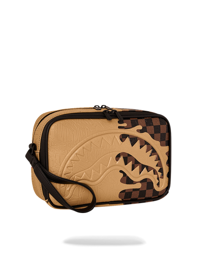 SPRAYGROUND® TOILETRY DESIGNER DRIP EFFECT TOILETRY BRICK