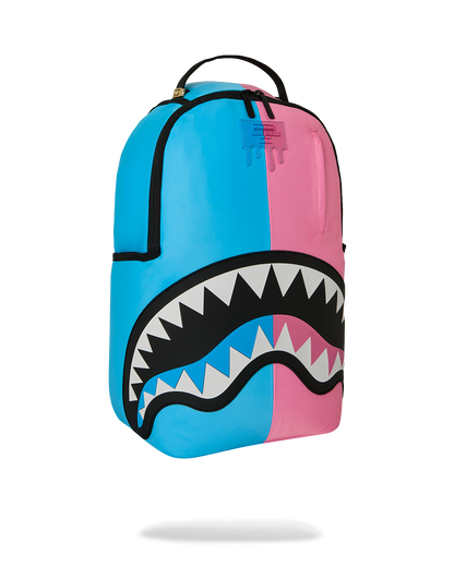 SPRAYGROUNDÂ® BACKPACK SHARK CENTRAL COTTON CANDY SPLIT BACKPACK