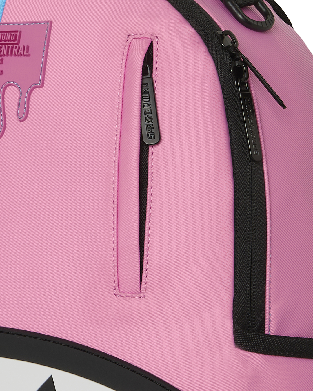 SPRAYGROUNDÂ® BACKPACK SHARK CENTRAL COTTON CANDY SPLIT BACKPACK