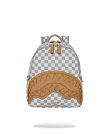 SPRAYGROUND® BACKPACK EMBOSSED CREAM CHECK SAVAGE BACKPACK