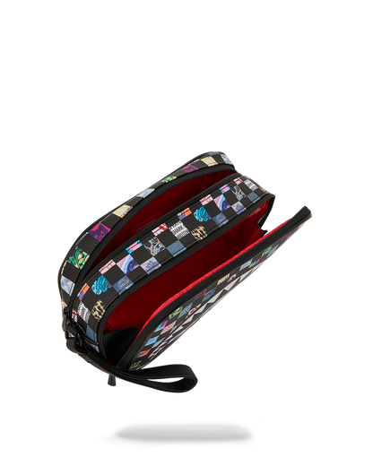 SPRAYGROUND® TOILETRY CRAZY CHECK TOILETRY BRICK