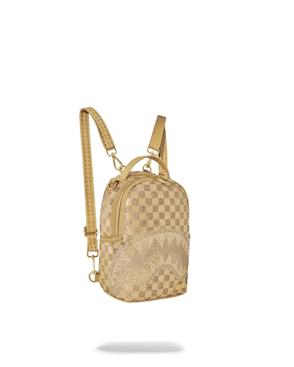 SPRAYGROUND® BACKPACK 2 TONE GOLD TRINITY MINI BACKPACK