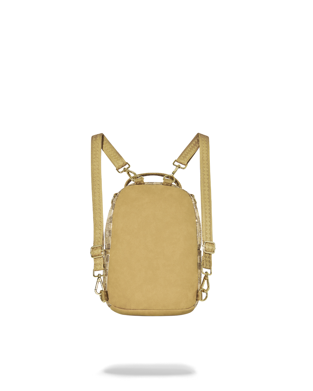 SPRAYGROUND® BACKPACK 2 TONE GOLD TRINITY MINI BACKPACK