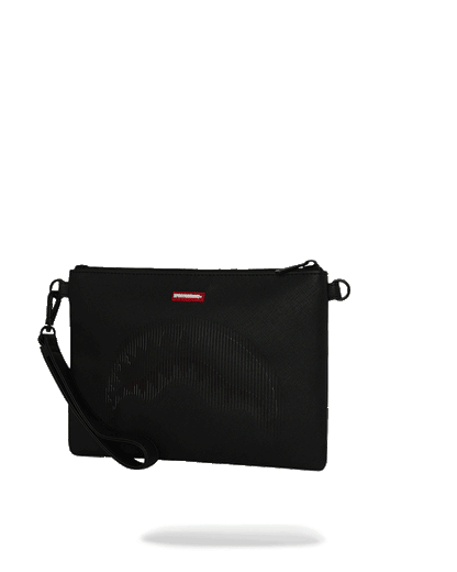 SPRAYGROUND® POUCHETTE DISAPPEARING SHARK CROSSOVER CLUTCH