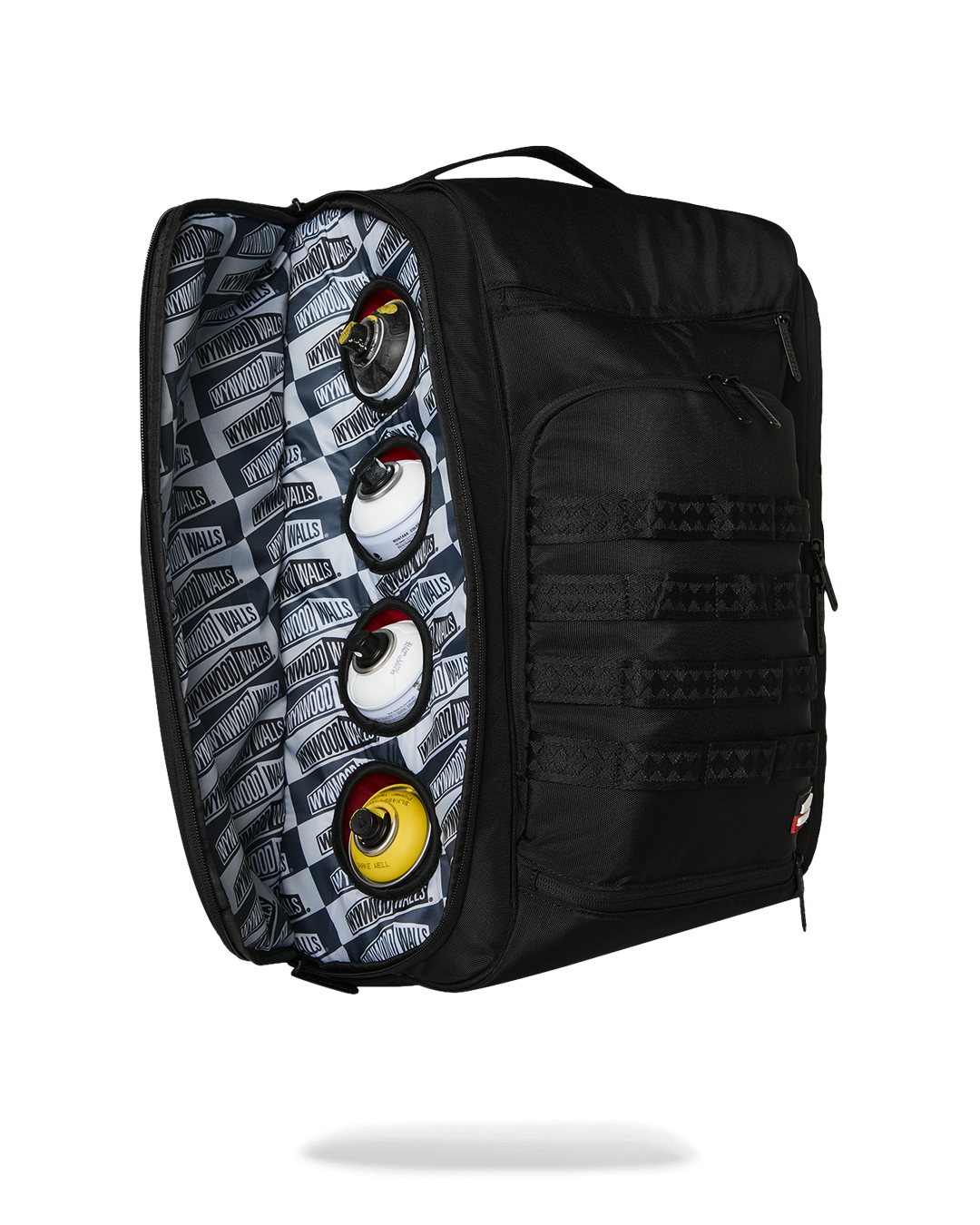 SPRAYGROUND® BACKPACK WYNWOOD WALLS COLLAB GRAFFITI UTILITY BACKPACK (8 CAN HOLDER)