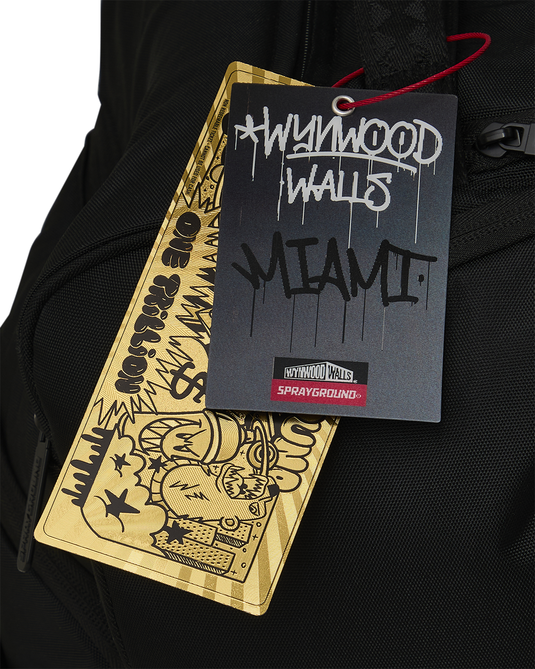 SPRAYGROUND® BACKPACK WYNWOOD WALLS COLLAB GRAFFITI UTILITY BACKPACK (8 CAN HOLDER)