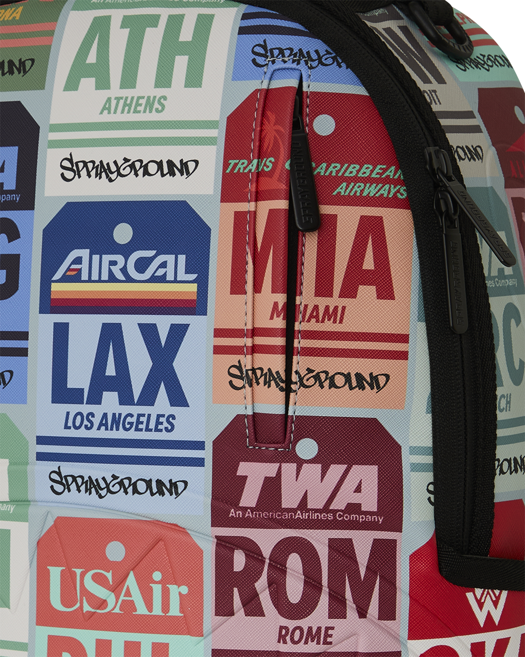 SPRAYGROUNDÂ® BACKPACK AA TWA VINTAGE LUGGAGE TAGS BACKPACK