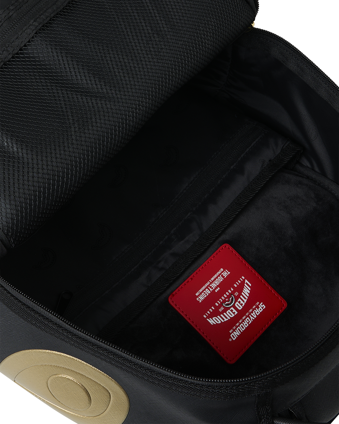 SPRAYGROUND® BACKPACK SCARFACE GOLD EMBOSSED BACKPACK